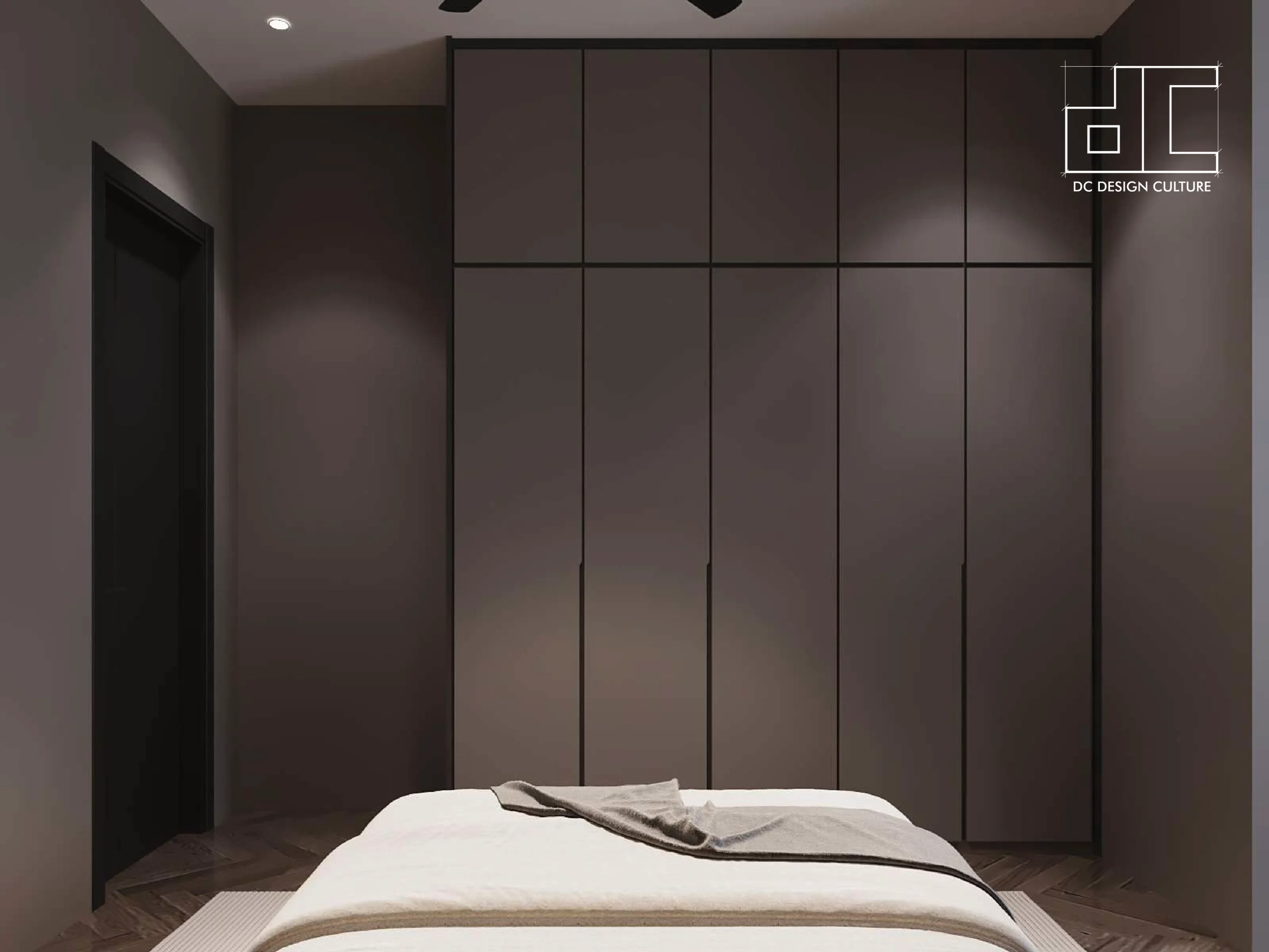 Aurora Sentral — bedroom wardrobe wall